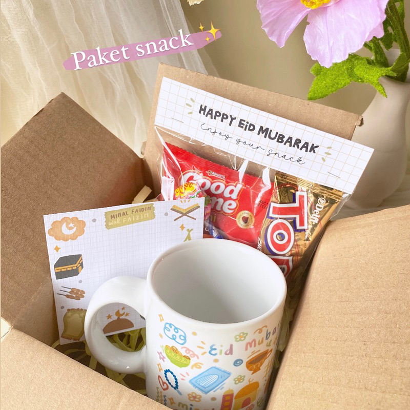 HAMPERS LEBARAN/ GELAS LEBARAN/ MUG LEBARAN/ MUG CUSTOM
