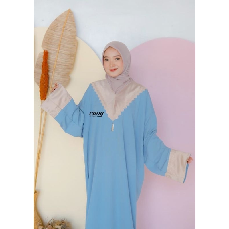 Abaya Sholat Wolfis Arraya Mukena Travel