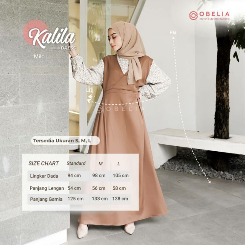 KALILA DRESS By Obelia.id