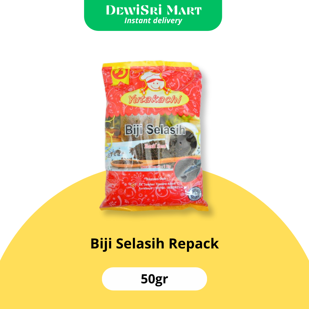 

Biji selasih repack 50gr - Dewi Sri Mart