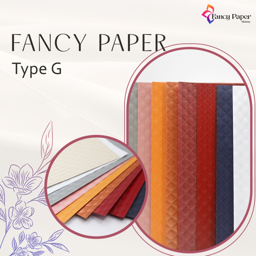 

Kertas Fancy Paper Motif G - Kertas Pembungkus Kotak - Kertas Undangan - Kertas Cover Box