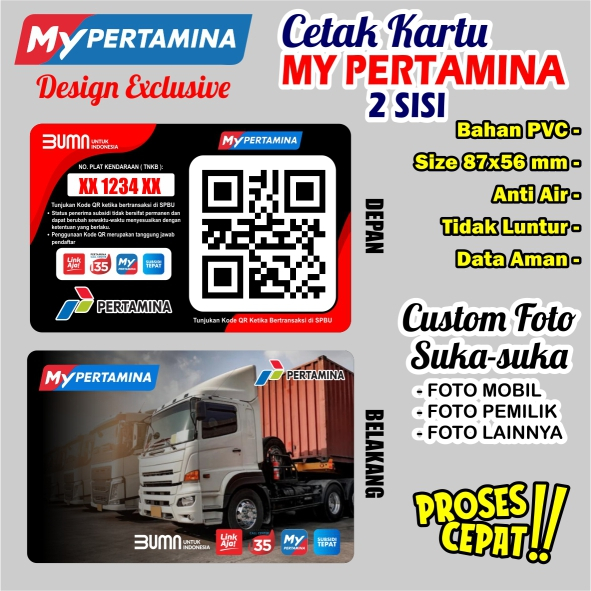 

CETAK KARTU MY PERTAMINA / BISA CUSTOM DESAIN / BANYAK PILIHAN DESAIN