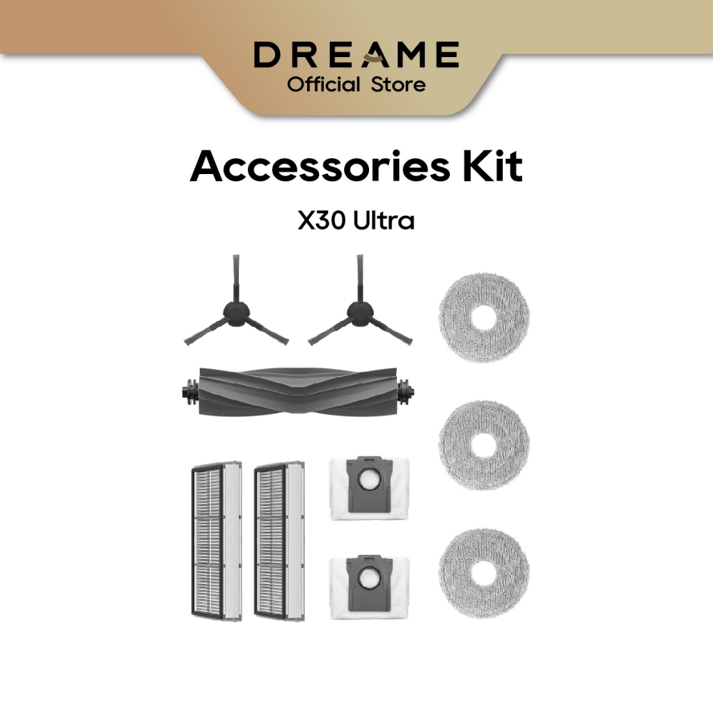 Dreame X30 Ultra / X40 Ultra Robot Vacuum Cleaner Accessories