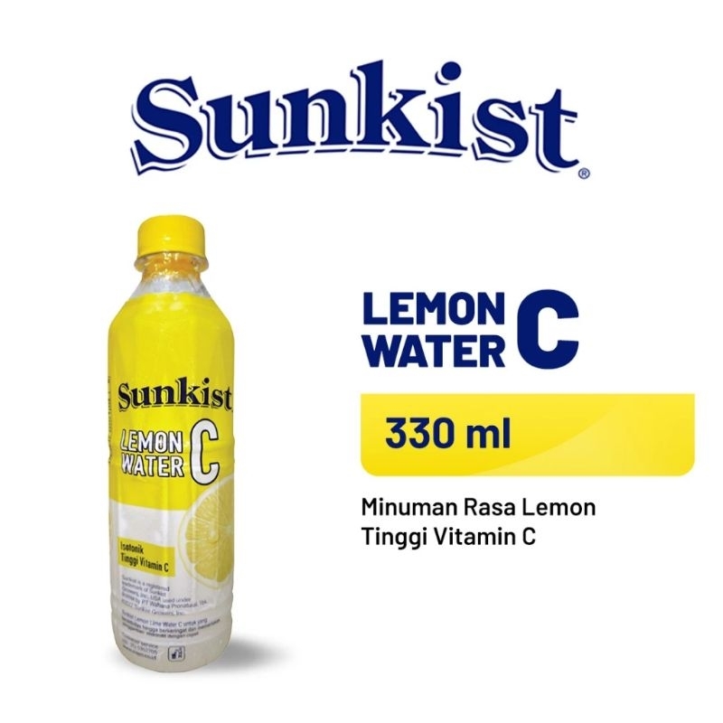 

[1 Karton] Sunkist Lemon Water C Ready To Drink 330ml