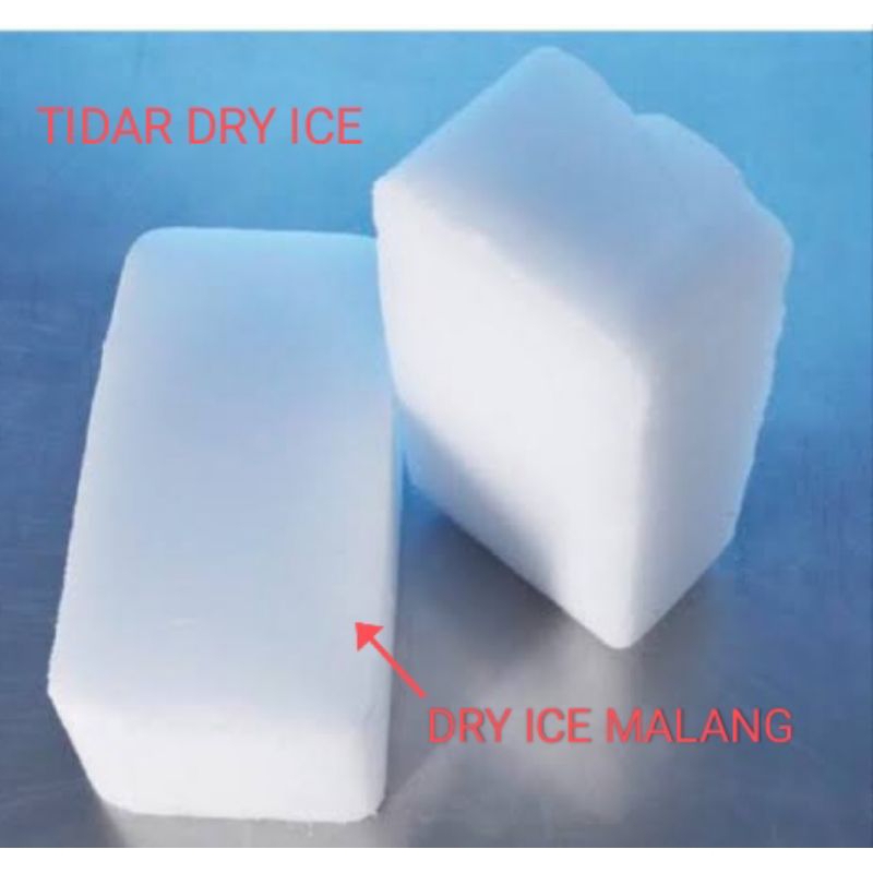 DRY ICE MALANG 3kg + STEROFOAM UK WK