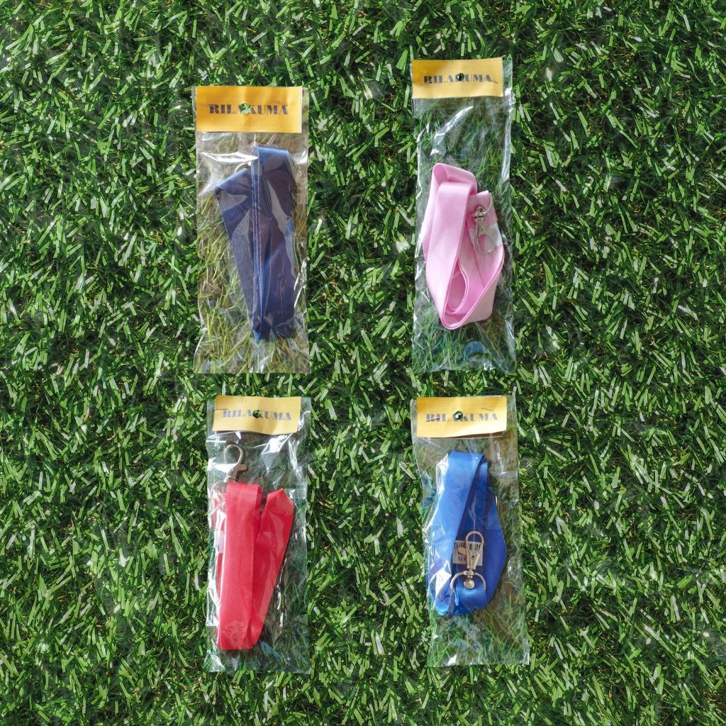 

Tali ID Card Kartu Lanyard Polos Warna (AGK78, AGK79, AGK80, AGK81)