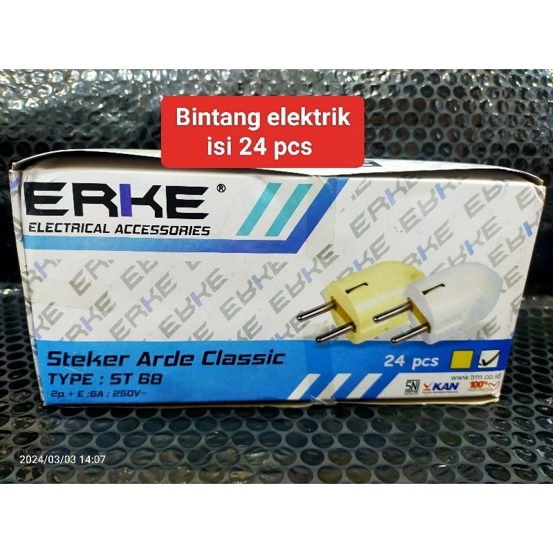steker arde / Steker bulat  ERKE ISI 24PCS