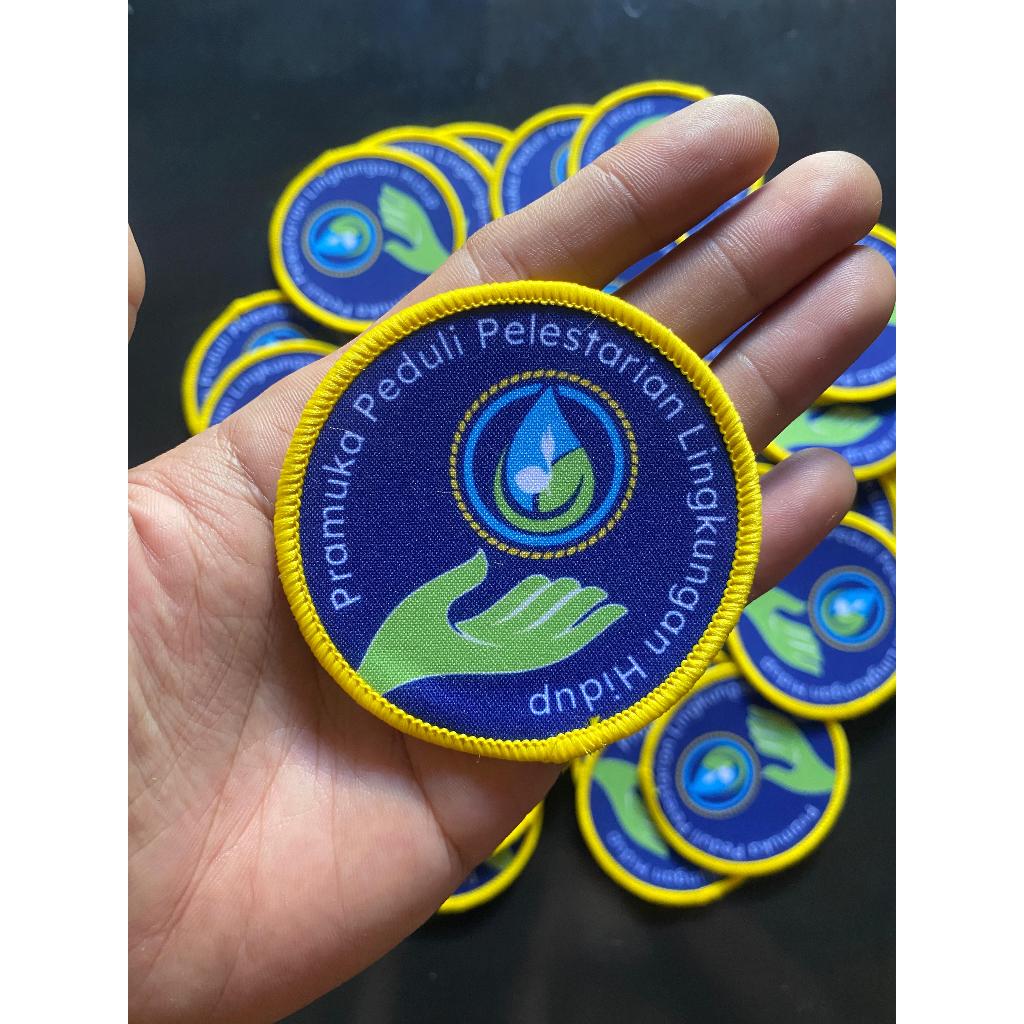 BADGE PRAMUKA PEDULI PELESTARIAN LINGKUNGAN HIDUP