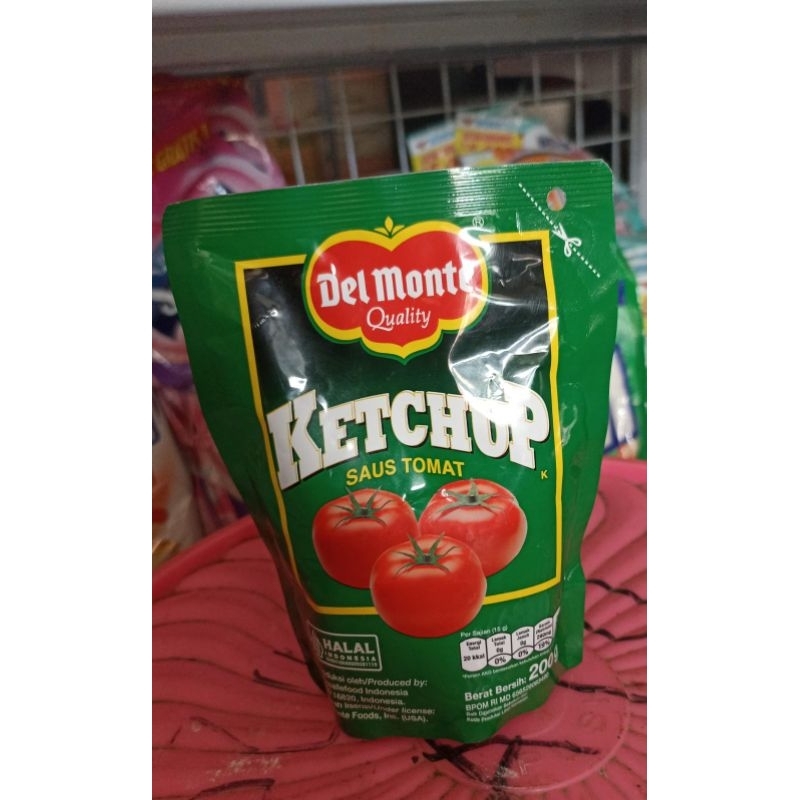 

Ketchup Saus Tomat Saus Lembut Saus manis Saus serbaguna Saus lezat Saus extra pedas Del Monte 200 g