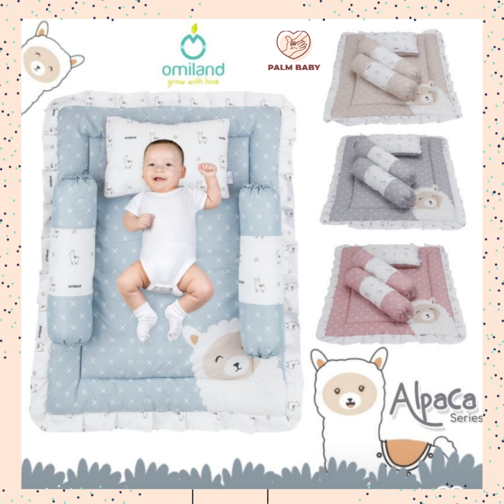 Omiland Matras Bayi Set Bantal + Guling