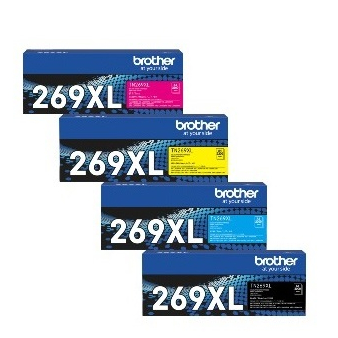 Toner Brother TN-269XL C/M/Y For Printer HL-L3240CDW / HL-L3280CDW / DCP-L3560CDW / MFC-L3760CDW / MFC-L8340CDW