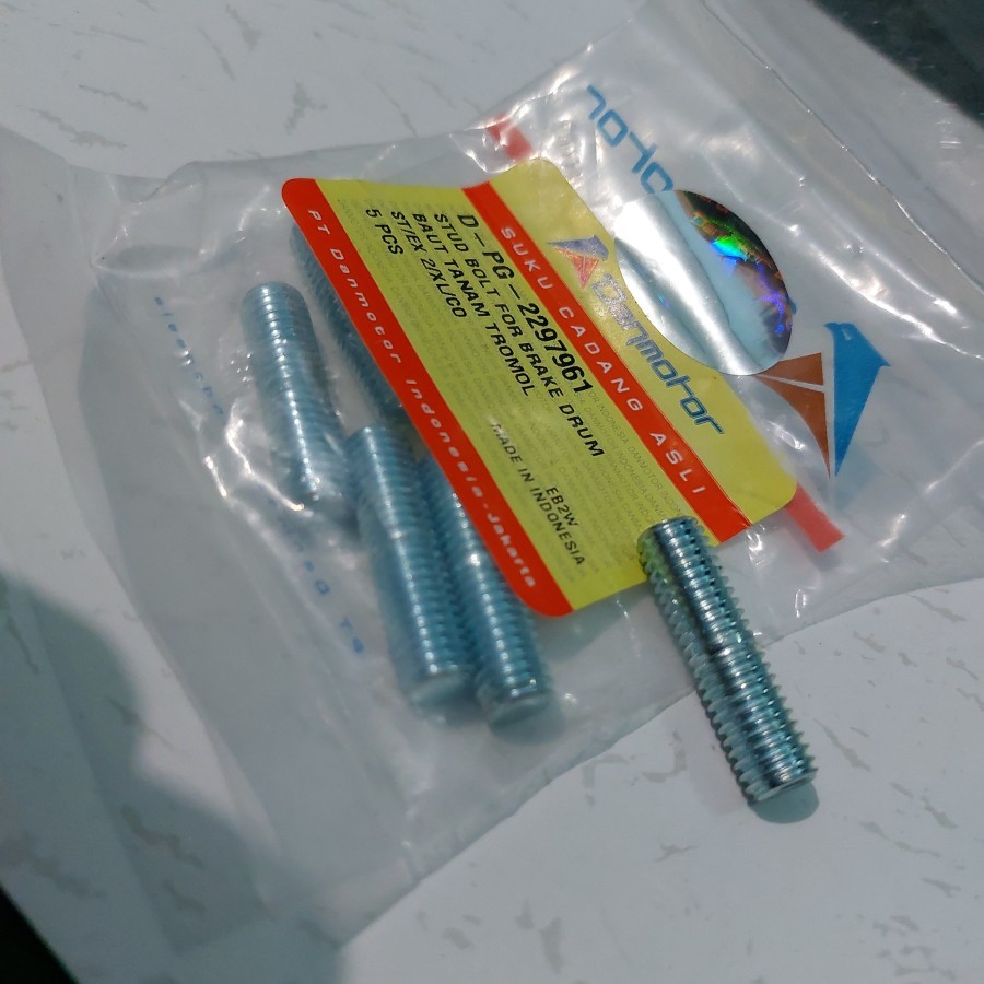 baut tanam tromol vespa danmotor