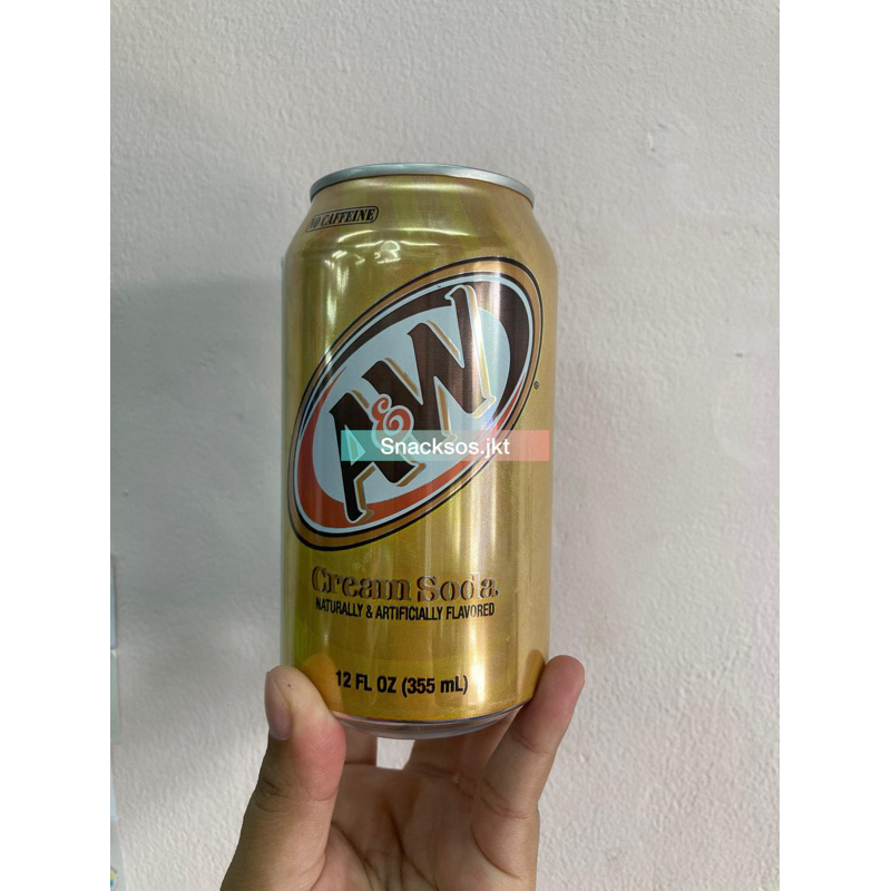 

A&W CREAM SODA CAN 355ML