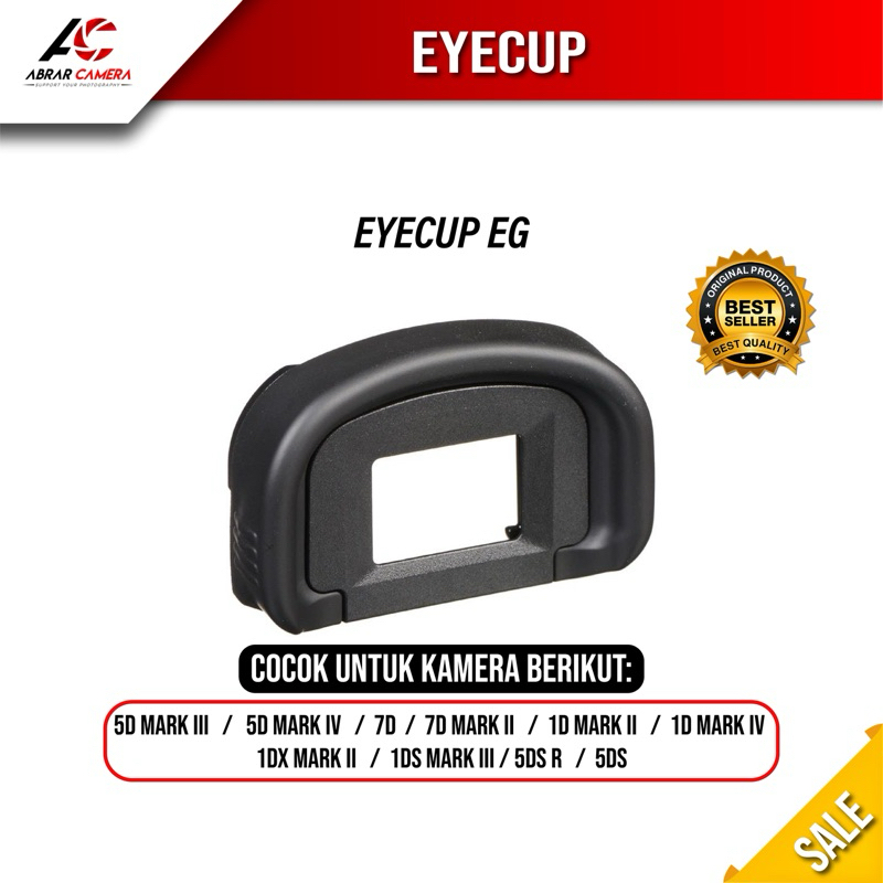 Eyecup Canon EG Karet Viewfinder Eyepiece Eye Cup 7D 5D mark III iv 1Ds 1DX view finder jendela bidi