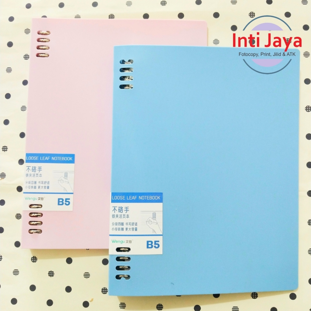 

Map Binder Tempat Binder Wengu B5 Ungu Abu Biru