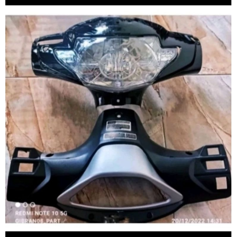 batok totok lampu depan belakang plus reflektor honda supra x 125 old tahun 2005-2007