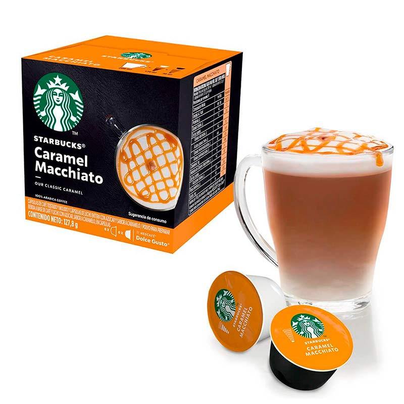 

Kopi kapsul Starbucks dolce gusto Caramel Macchiato Coffee Capsule