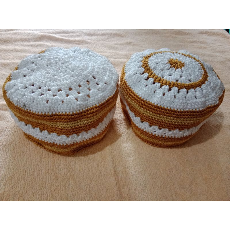 kopyah rajut motif 1