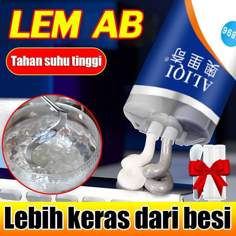 Lem Besi AB Tahan Panas Lem Dextone Epoxy 2 Komponen Super Kuat Original