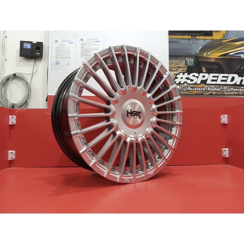 Velg Mobil Type Amarasi Hsr Ring 17 Baut 5X100-114,3 Pelek Racing Ring 17