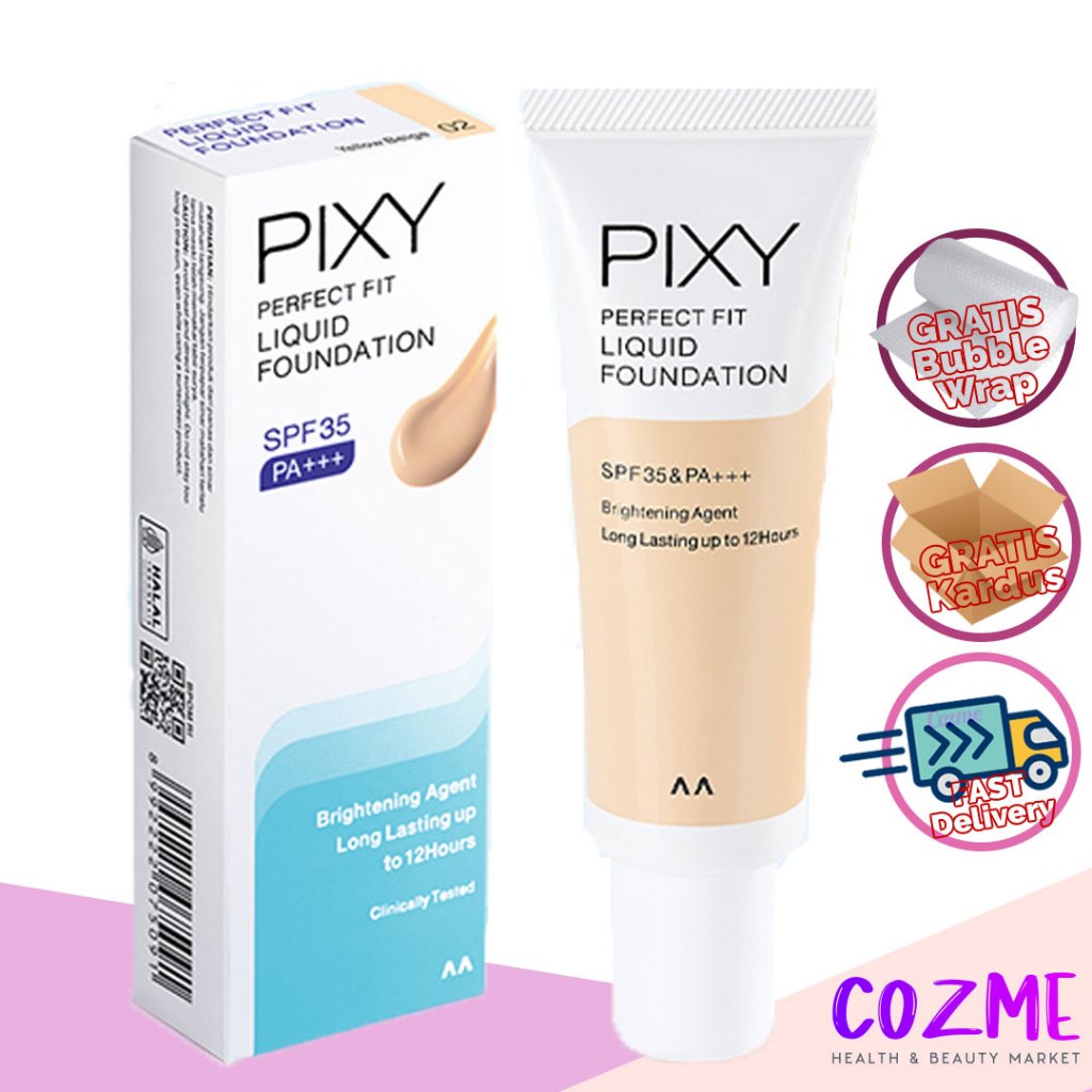 PIXY Perfect Fit Liquid Foundation SPF 35 PA+++ 20mL