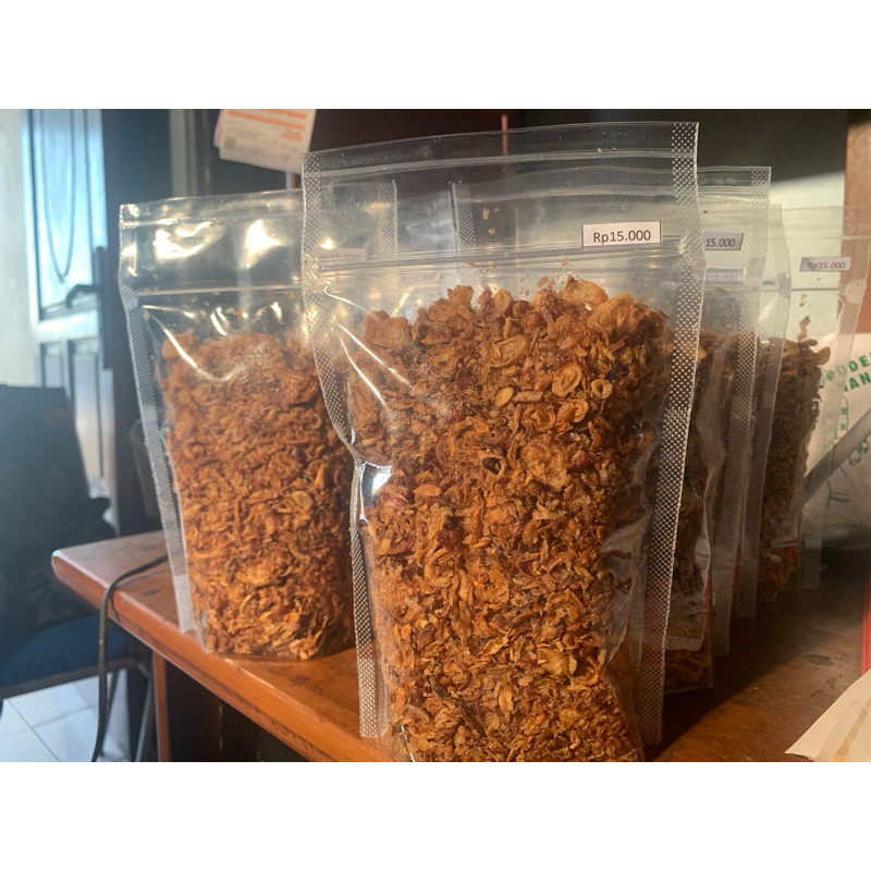 

Bawang Goreng Asli Brebes Gurih dan Renyah