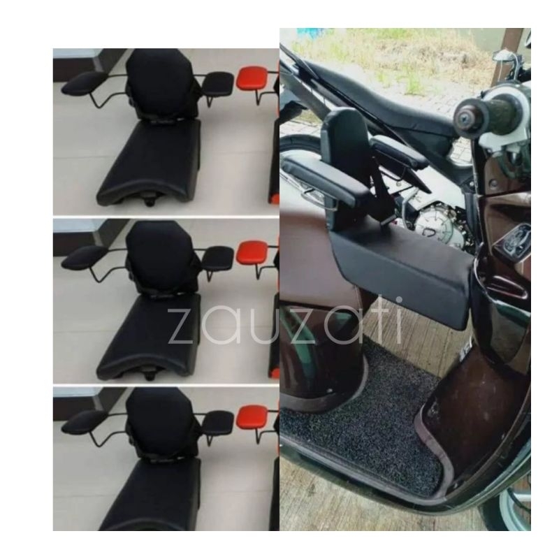 JOK BONCENGAN diMOTOR ANAK/LENGKAP SANDARAN