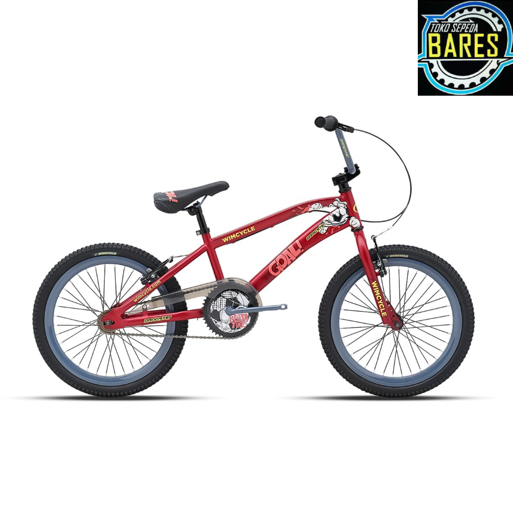 Sepeda BMX Anak 20 Wimcycle Dragster Goal / Thrasher / Big Foot Solid / Shotgun / Beckman Elco
