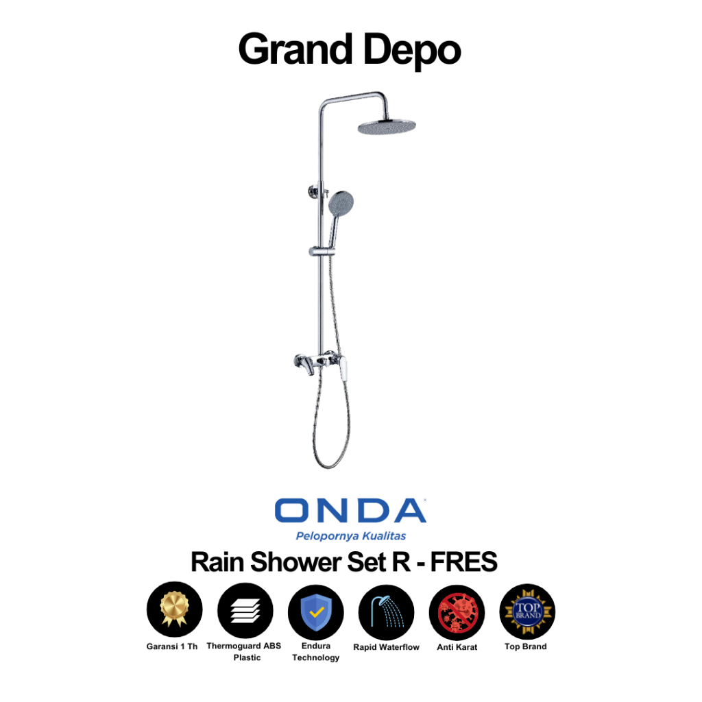 Onda Rain Shower R Fres / Shower Mandi Onda