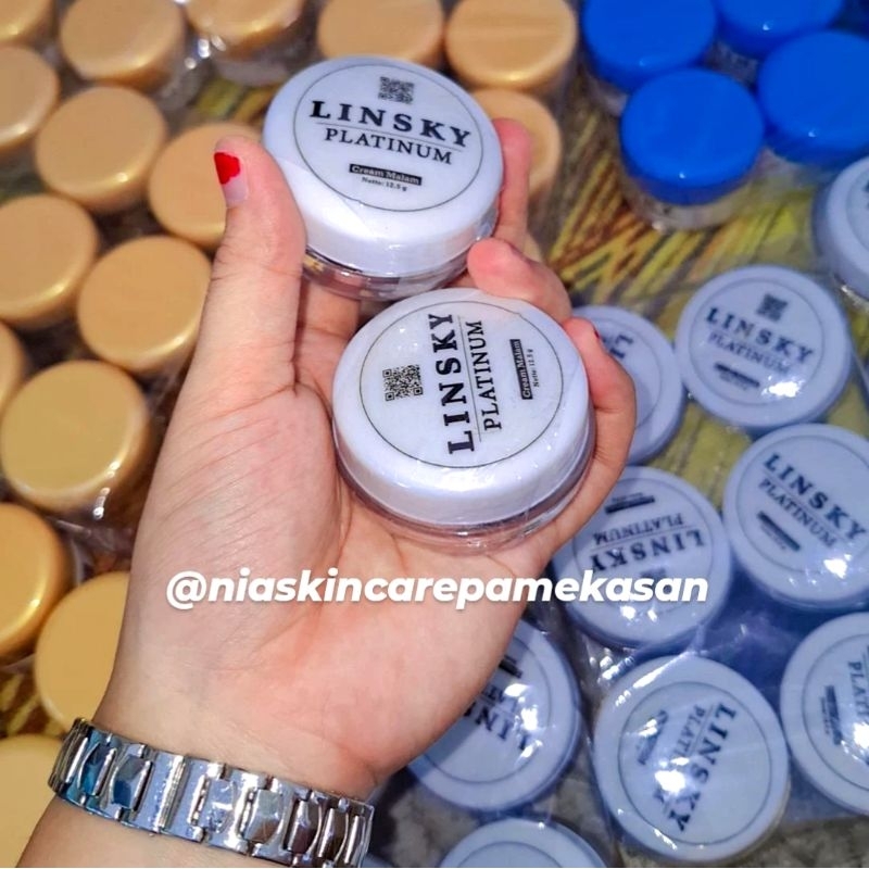 Cream Malam Linsky Platinum