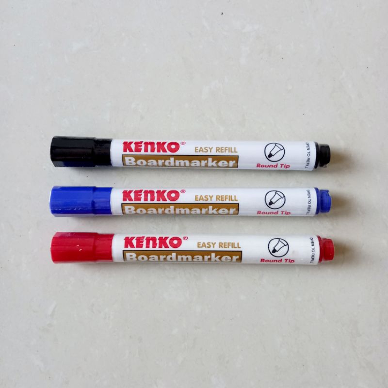 

[ ECER MURAH ] Spidol Whiteboard Marker - Kenko WM-100 ( 3 Varian Warna )