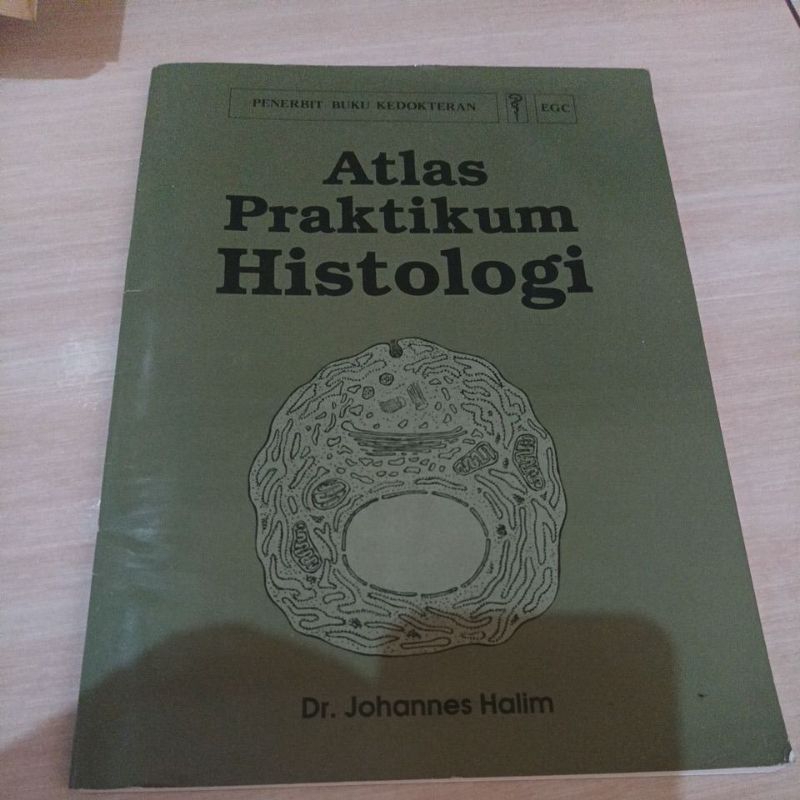 buku atlas praktikum histologi dasar bekas original