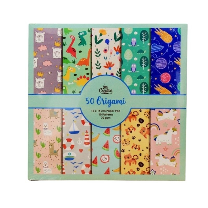 

Kertas origami lipat paper motif washi paper