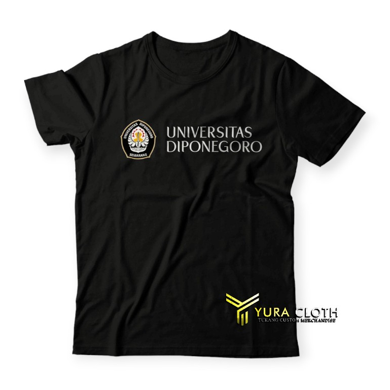 Kaos Pria Distro UNIVERSITAS DIPONEGORO LOGO