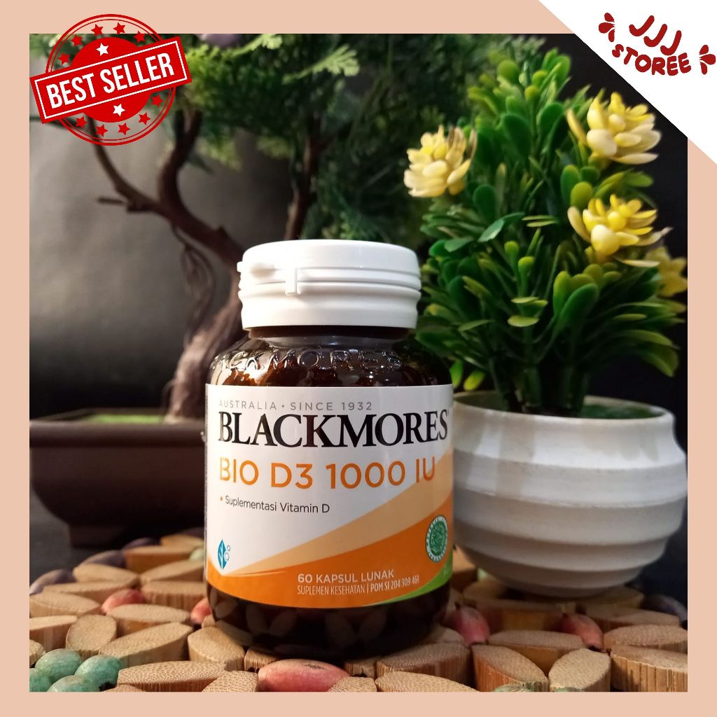 BLACKMORES BIO D3 1000iu VITAMIN D 1000iu 60/30 caps TABLET Kalbe