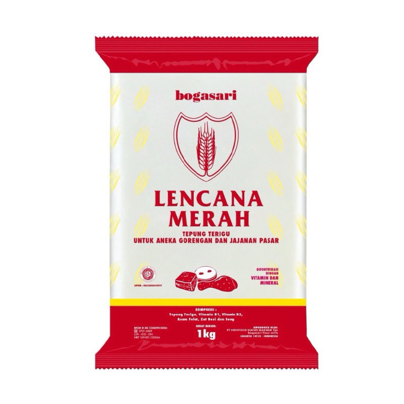 

Tepung Lencana Merah 1kg