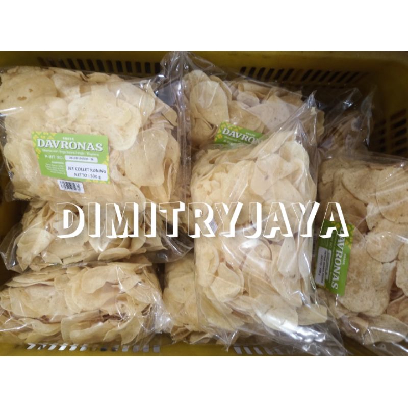 

Ceriping getuk kuning davronas 330 gram / Jet Collet Kuning / snack kerupuk oleh oleh magelang jogja temanggung wonosobo