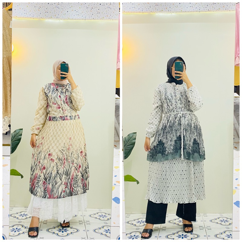 TUNIK IMPORT / TUNIK CERUTY BABY DOLL / TUNIK LEBARAN