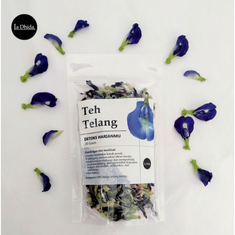 

Bunga Telang Kering La Dhida (20 gr)