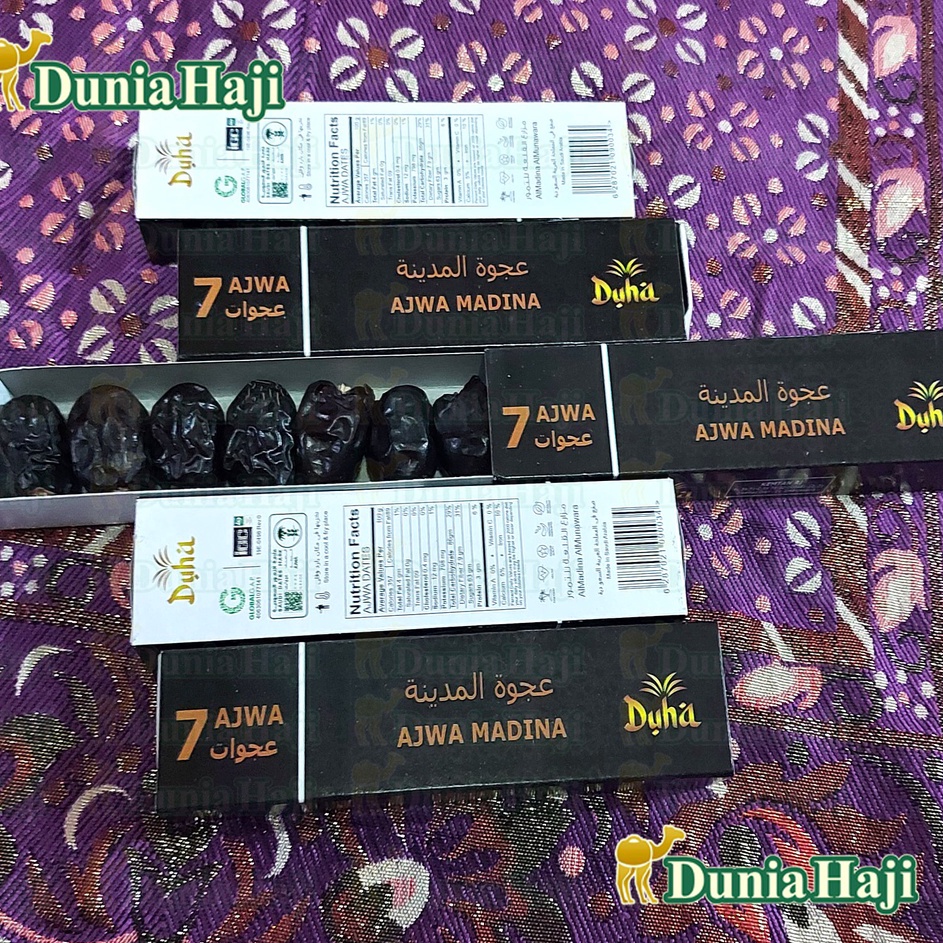 

TEBUS MURAH Kurma AJWA Seven 7 Asli 1 Original Saudi Kurma AJWA 7 Nabi Madinah Premium Oleh Oleh Haji Umroh