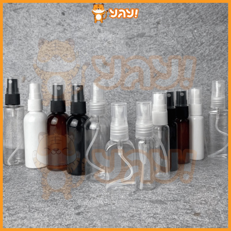 YAY Botol Spray Tebal 30 ML 100 ML / Botol Flip Top 30 ML / Botol Pump Tebal 100 ML / Botol Flip Top