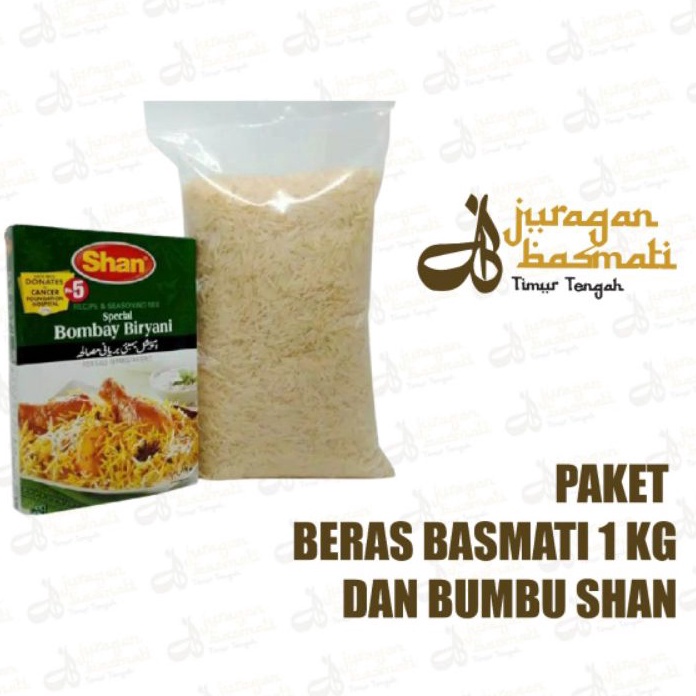 

PALING AMPUH PAKET BERAS BASMATI 1KG BUMBU BERYANI