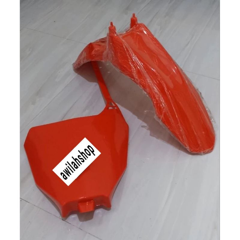 Promo  Spakbor Supermoto Crf65,Crf85,Crf110 Pendek Minimoto Set Papan Nomer Crf250/110