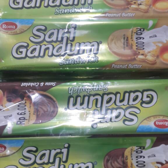 

Jangan Sampai Kehabisan Roma Sari Gandum Sandwich Roll