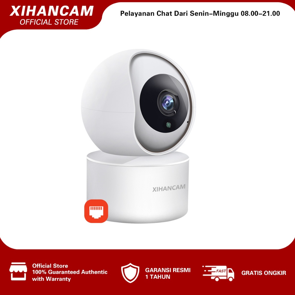 Harga Bersahabat XIHANCAM 3MP Smart IP Camera Cctv Wifi Indoor Kamera Cctv PTZ Wireless HP Jarak Jau