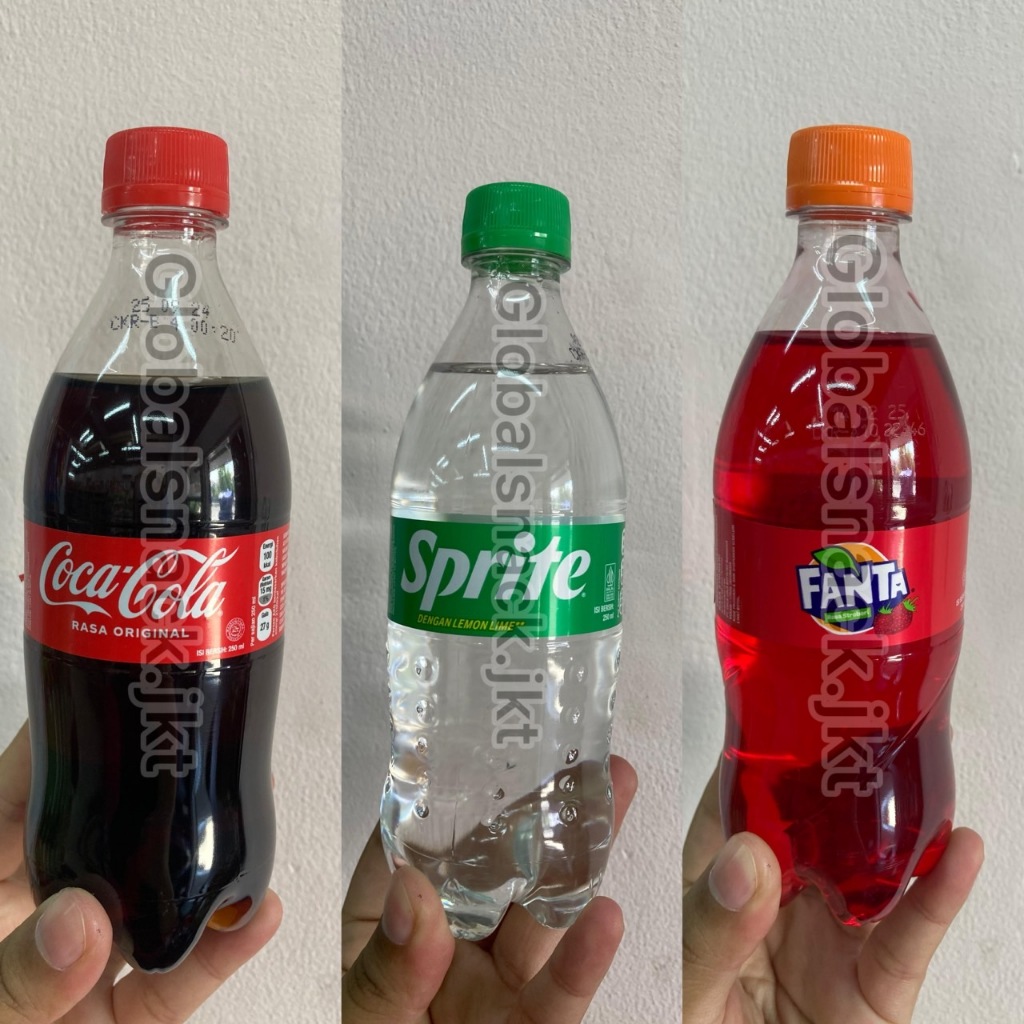 

[1 BOTOL 250ML] COCA COLA / FANTA / SPRITE- MINUMAN SODA