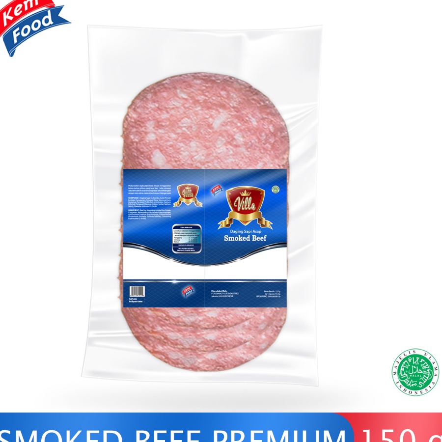 

1111 Villa Smoked Beef Daging Sapi Asap Premium 15gr
