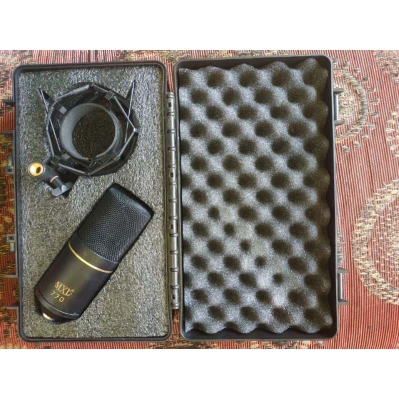 MXL 770 Condenser Microphone Podcasting Zoom Smule Recording