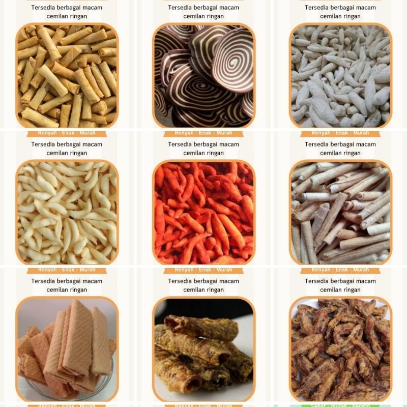 

PAKET INCIP SNACK JADUL KILOAN (Jajan Kiloan Murah)
