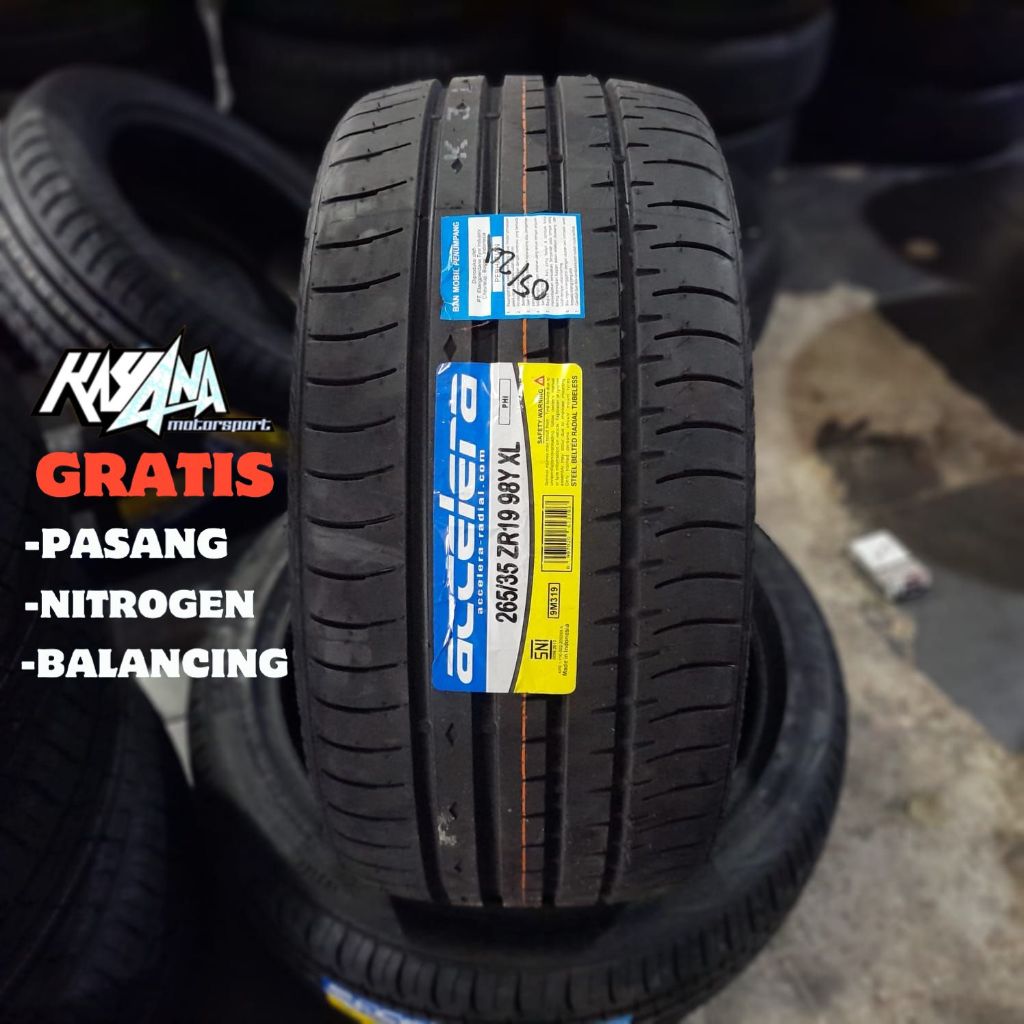 Ban Mobil 265 35 R19 Accelera PHI Ban Radial R19 265/35 (gratis pasang)